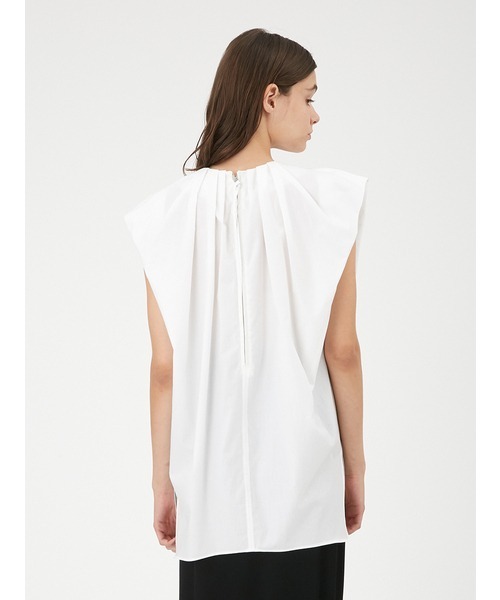 「MIESROHE」 ノースリーブブラウス ONE SIZE ブラック レディース MIESROHE 「MIESROHE」 ノースリーブブラウス FREE ブラック