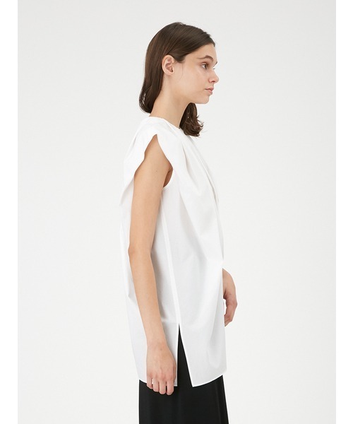 「MIESROHE」 ノースリーブブラウス ONE SIZE ブラック レディース MIESROHE 「MIESROHE」 ノースリーブブラウス FREE ブラック