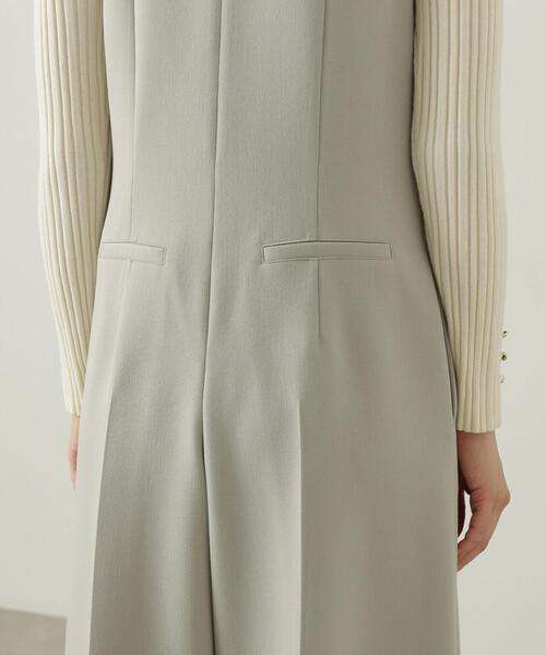 PROPORTION BODY DRESSING ワンピース ラップ風オールインワン