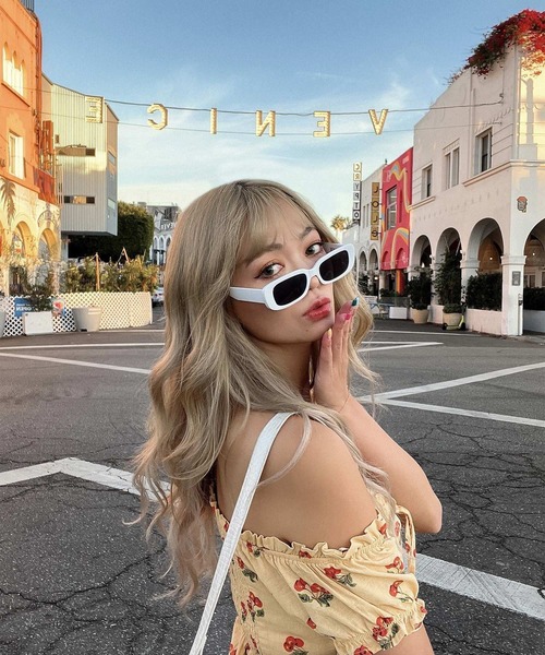 FLEX サングラス slim square sunglasses / スリムスクエア サングラス