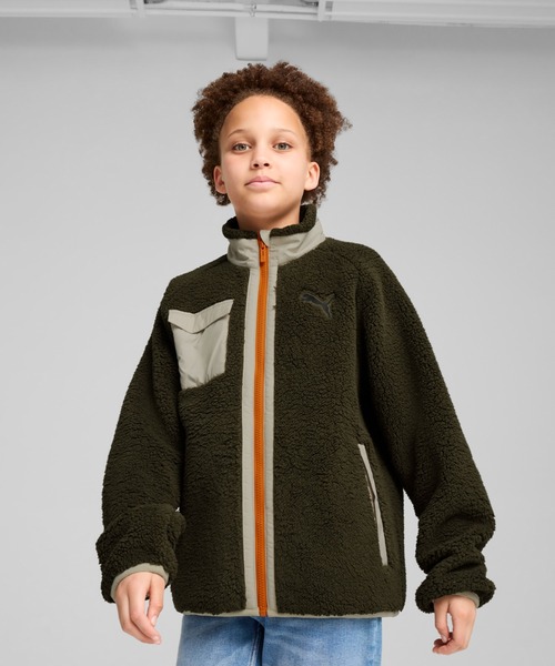 子供服　服　PUMA mont-bell着用品　160cm お買い得　まとめ売り PUMA ダウン アウター プーマ キッズ サッカー ベンチ 中綿
