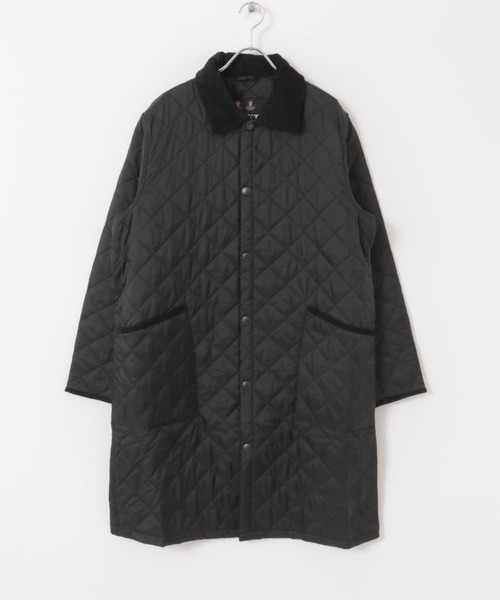 Barbour コート アウター Barbour long quilted jacket