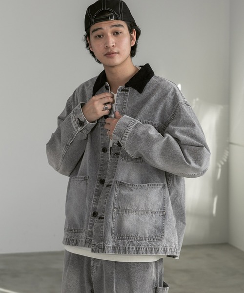 RAGEBLUE（レイジブルー） デニムジャケット gジャン 「セットアップ