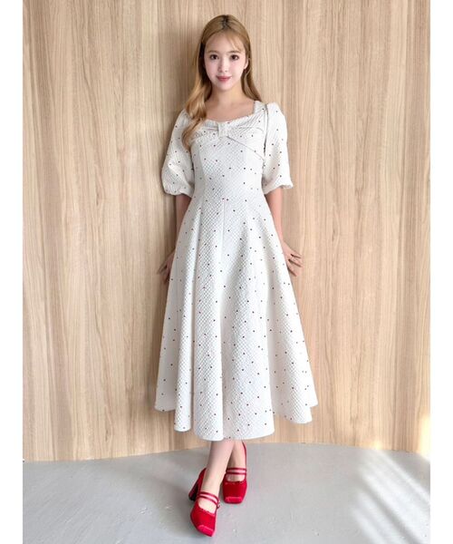 ワンピース SOOR PLOOM Orla DressFlower Ribbon Print 最終価格 Orla Dress Flower Ribbon Print 7y