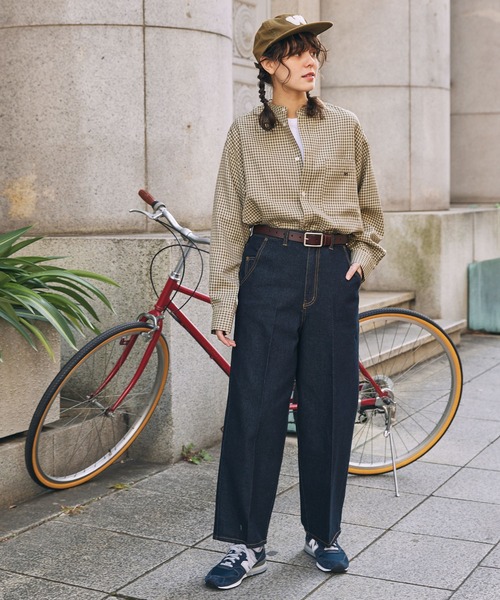ワイドパンツ ジーンズ デニム デニムパンツ 「セットアップ対応