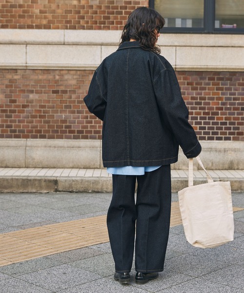 ワイドパンツ ジーンズ デニム デニムパンツ 「セットアップ対応
