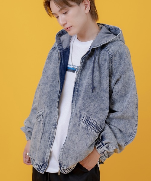 improves（インプローブス） デニムジャケット gジャン デニムフード