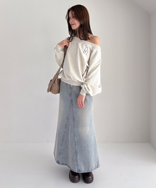 【美品】Heatherベルト付きWポケットBAG シルバー Heather｜ベルト付きWポケットBAG | Rakuten Fashion(楽天