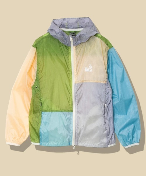 トップス go slow caravan Full-zip Jacket Go Slow Caravan Full Zipper Hoodie Fleece Jacket Outdoor