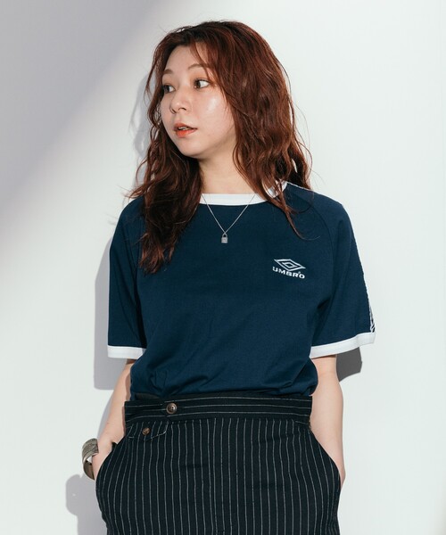 FREAK'S STORE tシャツ UMBRO × STORE/アンブロ 別注 Line T
