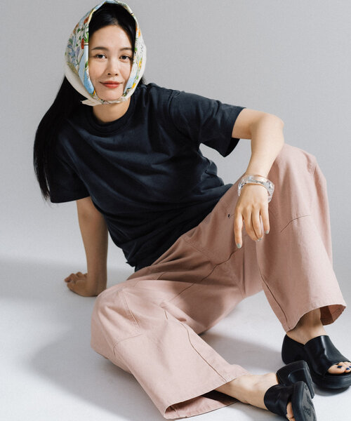WHIMSIC パンツ 「UNISEX/2サイズ展開/新色追加」ダブルニー