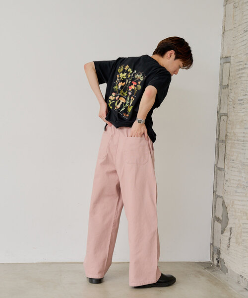 WHIMSIC パンツ 「UNISEX/2サイズ展開/新色追加」ダブルニー