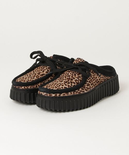 Clarks クラークス　モカシン　デッキシューズ Wallabee Black Hair On（モカシン/デッキシューズ）｜Clarks