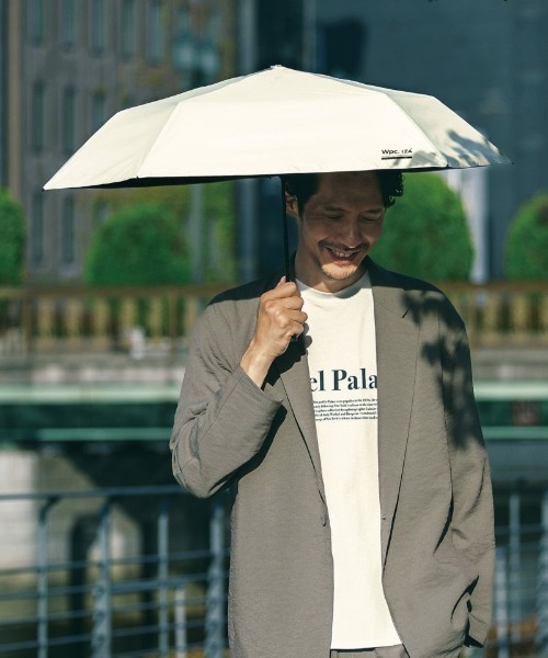 Wpc. 晴雨兼用 日傘 長傘 日傘 完全遮光 折りたたみ傘 形状記憶 軽量