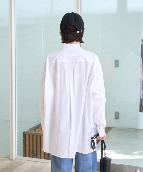 20-60代からのファッション通販  TICCA ブラウス シャツ 「TICCA/ティッカ」スクエアビッグシャツ トップス