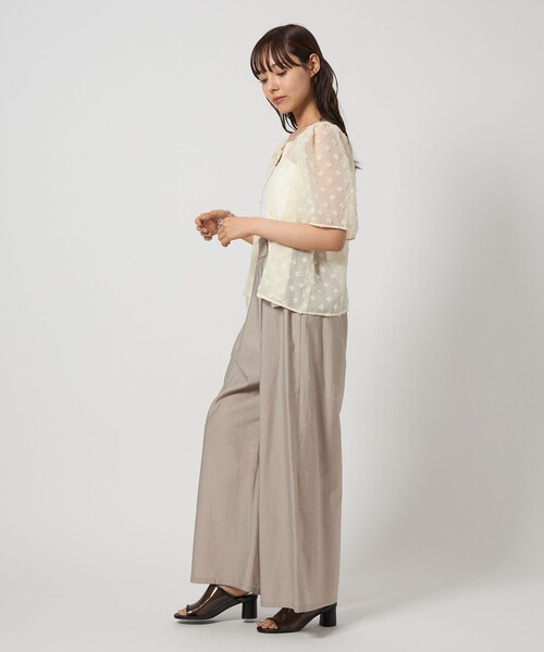 EMMEL REFINES ブラウス シャツ 「EMMEL REFINES」EM シフォン