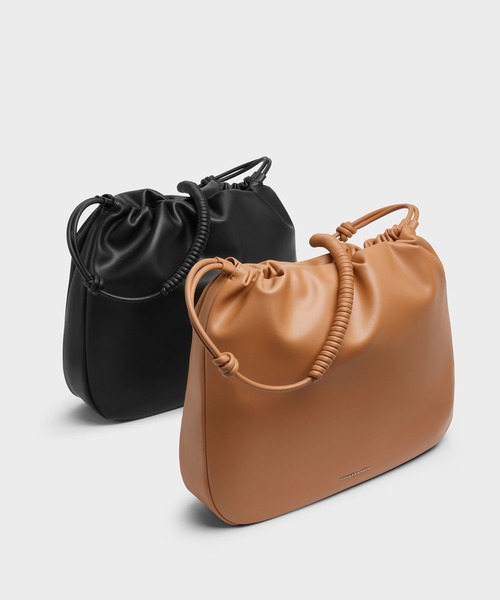 台湾 CHARLES&KEITH Lorelai スクラッチ ホーボーバッグ 台湾 CHARLES&KEITH Lorelai スクラッチ ホーボーバッグ
