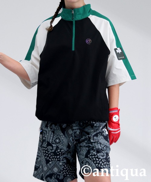 「STCH」ハーフジッププルオーバー レディース メンズ