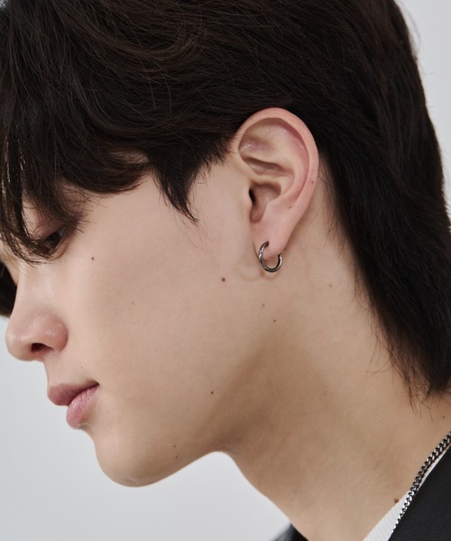 【利益還元祭】開催中！今年最後の大セール WYZ ピアス シンプルフープピアス（両耳用） メンズ : ZOZOTOWN アクセサリー