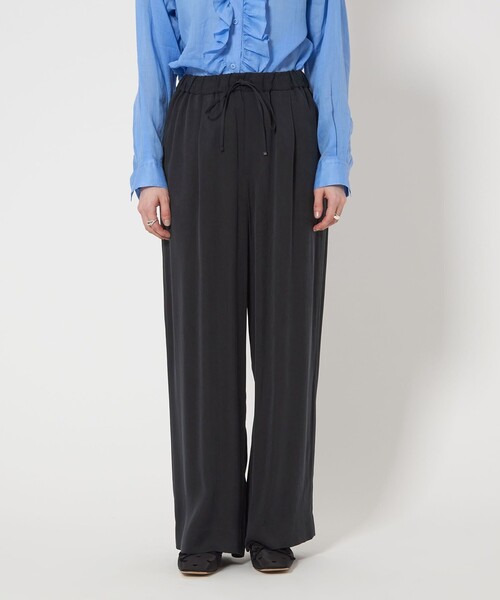 【未使用】UNITED ARROWS・ドローストリングイージーパンツ 36 未使用】UNITED ARROWS・ドローストリングイージーパンツ 36