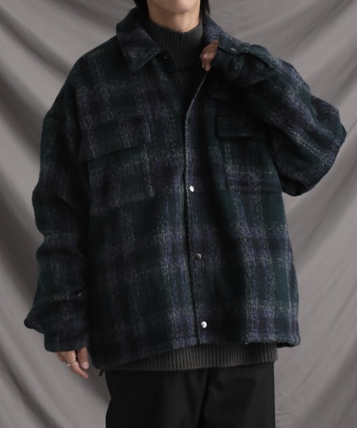 「welise」 カジュアルジャケット M ブルー メンズ_画像6