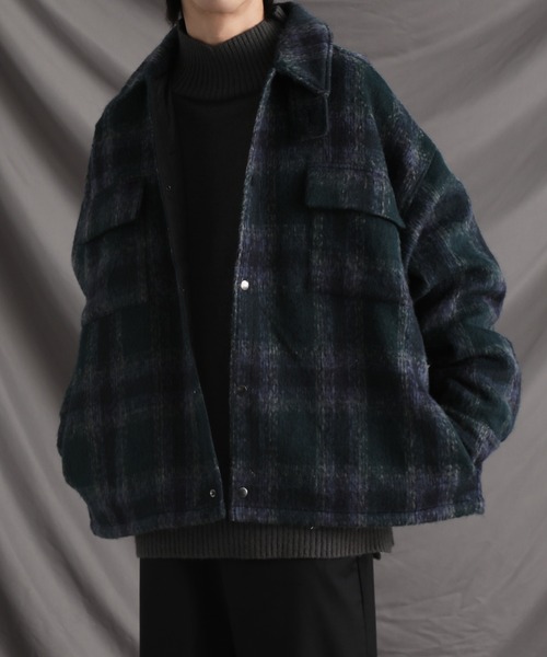 「welise」 カジュアルジャケット M ブルー メンズ_画像7