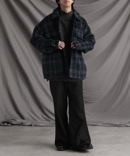 「welise」 カジュアルジャケット M ブルー メンズ_画像9