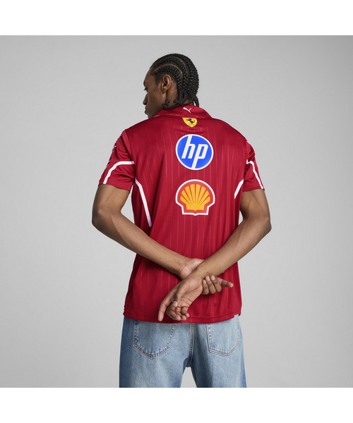 PUMA（プーマ） ポロシャツ メンズ フェラーリ チーム プロ 半袖