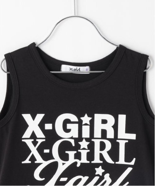 X-girl Stages（エックスガールステージス） ワンピース メッシュ半袖