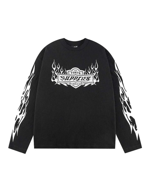 SUPPLIER tシャツ SUPPLIER/サプライヤー Tribal Fire Pattern