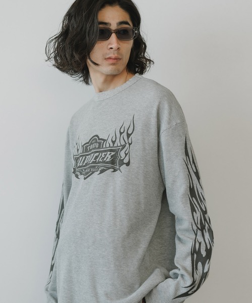 SUPPLIER tシャツ SUPPLIER/サプライヤー Tribal Fire Pattern
