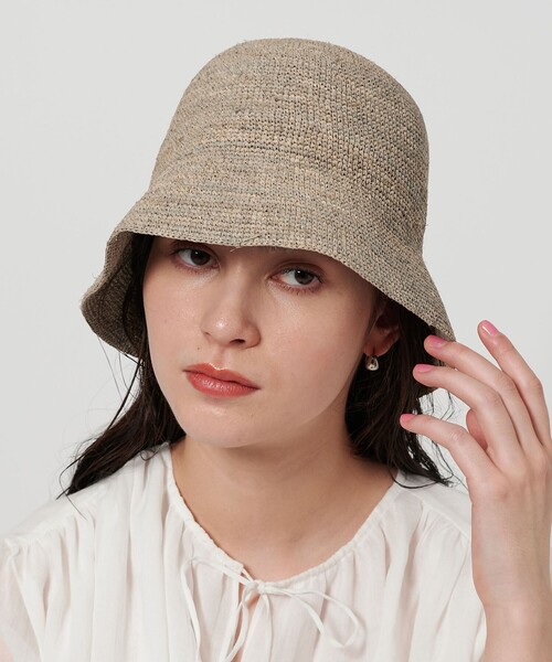 ラフィアバケットハット BEAUTY＆YOUTH UNITED ARROWS 帽子 ハット ラフィア バケット