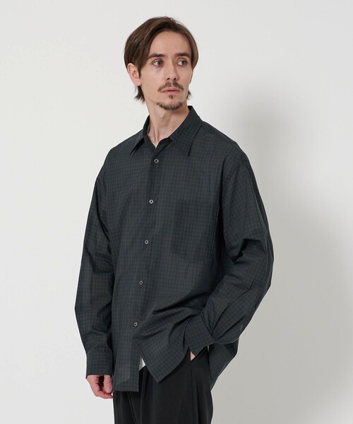 BEAUTY＆YOUTH UNITED ARROWS シャツ シアー ギンガムチェック