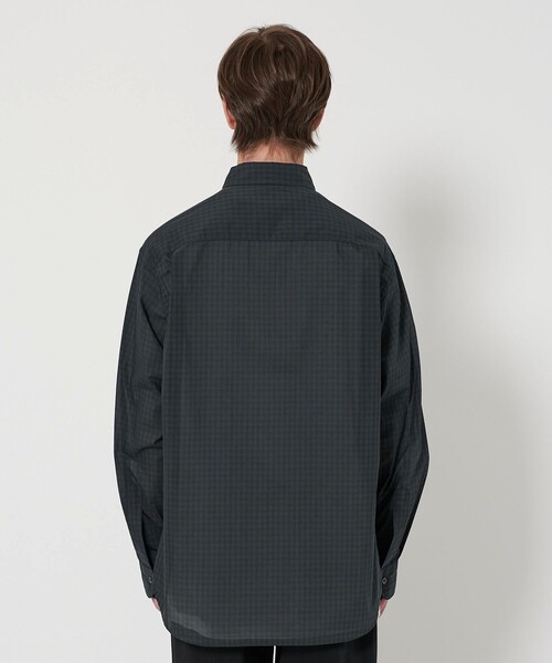 BEAUTY＆YOUTH UNITED ARROWS シャツ シアー ギンガムチェック