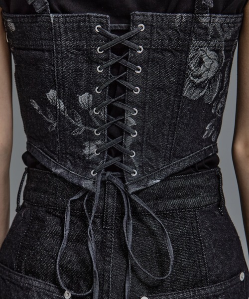 トップス FETICO ROSE JACQUARD BUSTIER ᴛʀᴇɴᴛ | FETICO フェティコ / ROSE JACQUARD BUSTIER
