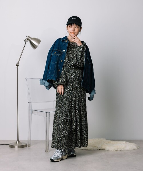 「Freada」 長袖ブラウス フリ- ブラック レディース FREAK'S STORE 「FREAK'S STORE」 長袖ブラウス フリ- ブラック
