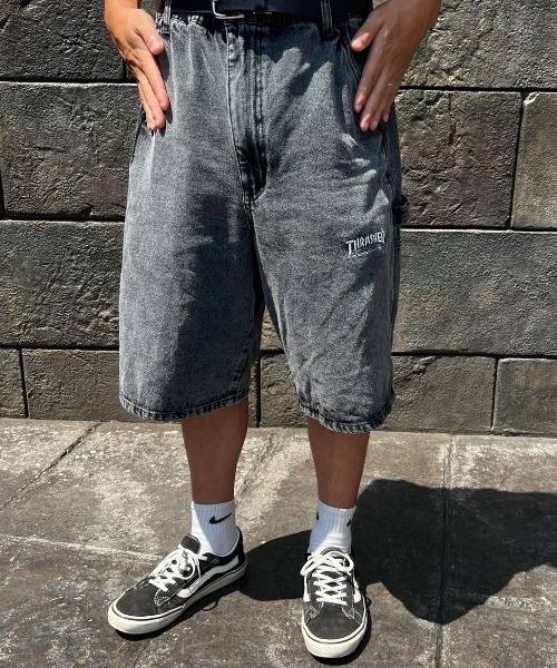 THRASHER（スラッシャー） ハーフパンツ ジーンズ 短パン デニム