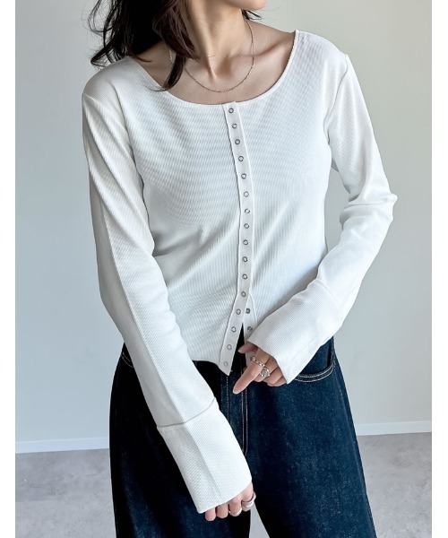 売れ筋商品|||ダナ キャラン ニューヨーク カットソー トップス レディース Women's Burnout Cardigan Sand ダナ・キャラン(Donna Karan) レディースジャケット・アウター