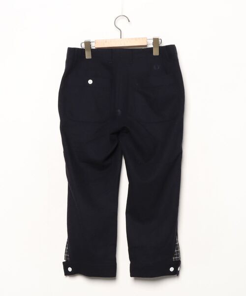 FRED PERRY（フレッドペリー） クロップドパンツ SMALL ネイビー