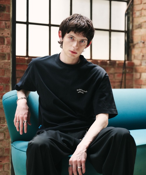 Drawer 人気ロゴT ネイビー フリー Adoon plain tシャツ 「新色追加 ネイビー系」WAVE LOGO DRAWCORD T