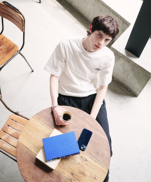 Tシャツ・カットソー RONRON NUIT D ETE T SHIRT NUIT D ETE T SHIRT OATMEAL - RONRON 론론