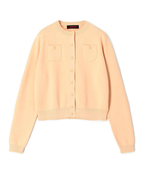 美品　CABaN カーディガン 白　Sサイズ caban キャバン カーディガン 長袖 S ホワイト 白 カシミヤ
