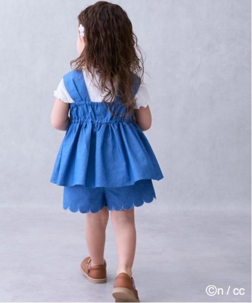 パンツ 「ちいかわ」刺しゅうキュロット キッズ 子供服 女の子 | petit main | 04