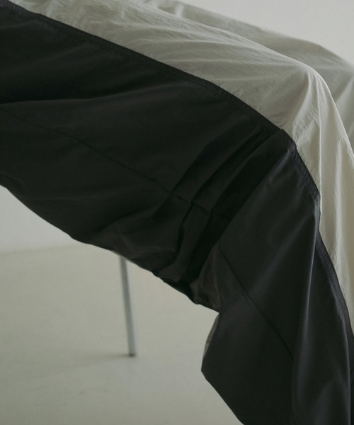 Bicolor Parachute Pants anuke 36 ブラウン 新品 ànuke online