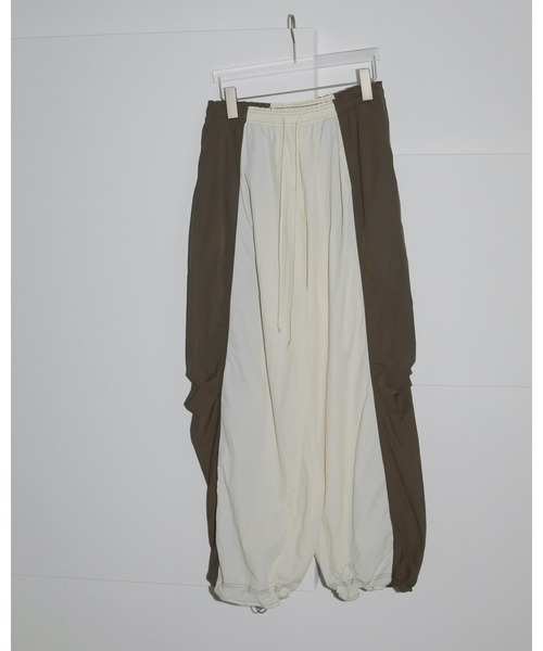 anuke パンツ Bicolor Parachute Pants レディース : ZOZOTOWN