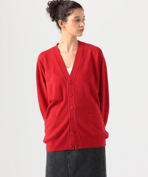 新品タグ付き　MACPEE マカフィー　赤色ニット MACPHEE（マカフィー） 半袖ニット S レッド レディース : ZOZOTOWN