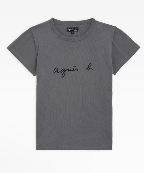 「agnes b.」 半袖Tシャツ 2 グレー レディース