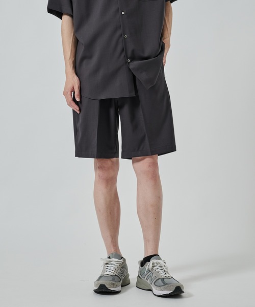 MARKAWARE マーカウェア ショーツ ショートパンツ 短パン 黒 ブラック MARKAWARE (マーカウェア) 23SS/春夏 新作ショートパンツが発売