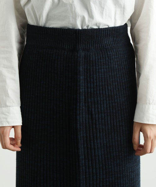 「Adam et Rope' Le Magasin」 ニットスカート FREE ネイビー レディース_画像5