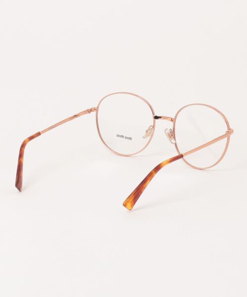 miu 伊達メガネ メガネ 眼鏡 「miumiu/ミュウミュウ」ラウンド